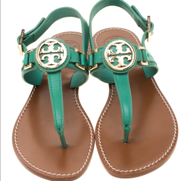 tory burch sandals with backstrap